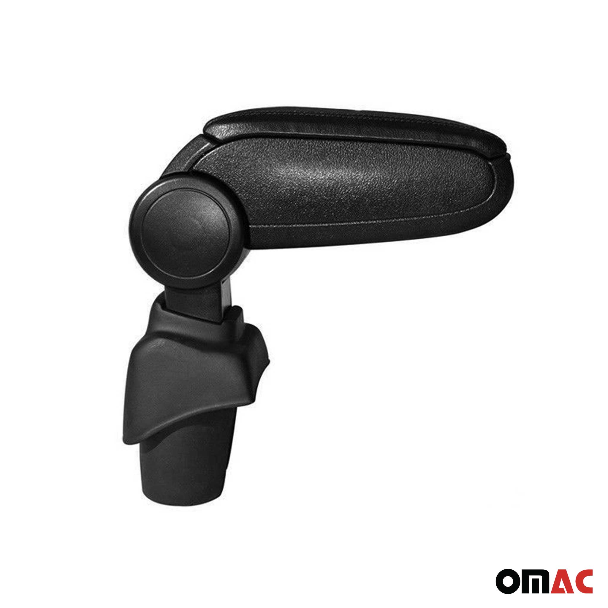 Negro Reposabrazos Consola para VW Caddy 2003-2020 Negro PU Cuero Plástico 1Pza