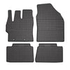 OMAC Alfombrillas De Coche para Toyota Yaris 2020-2025 Negro Goma 4Pza