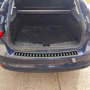 Protector Parachoques para Ford Focus 2011-2018 5puertas Acabado Carbono Acero