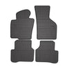 OMAC Alfombrillas De Coche para VW Passat CC 2008-2012 Negro Goma TPE 4Pza