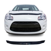 Deflector de Capó para Citroen C3 2010-2017 Hatchback Oscuro Brillante Acrílico