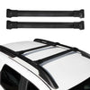 Barras de Techo Baca para Dacia Duster 2 2018-2024 Negro Aluminio 2Pza