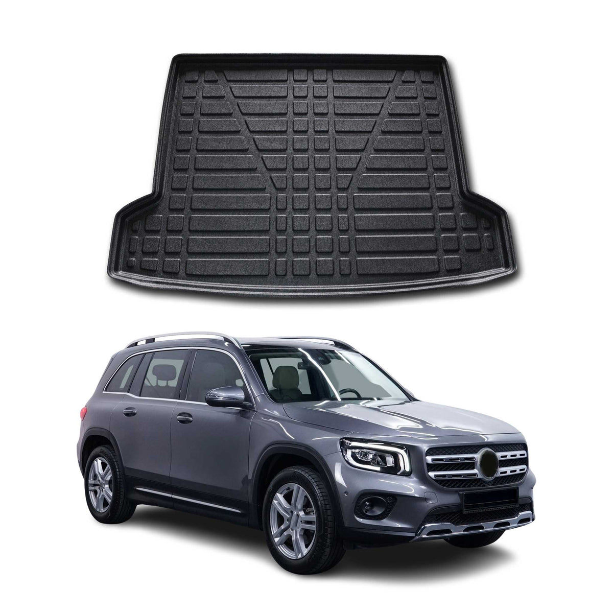 OMAC Bandeja Maletero Alfombrilla para Mercedes GLB X247 2019-2025 Obere TPE