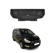 OMAC Premium Bandeja Maletero Alfombrilla para Ford Galaxy 2006-2015 Negro