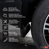 Juego de Guardabarros Trasero para Citroen Jumpy 2016-2025 Negro Mate 2Pza