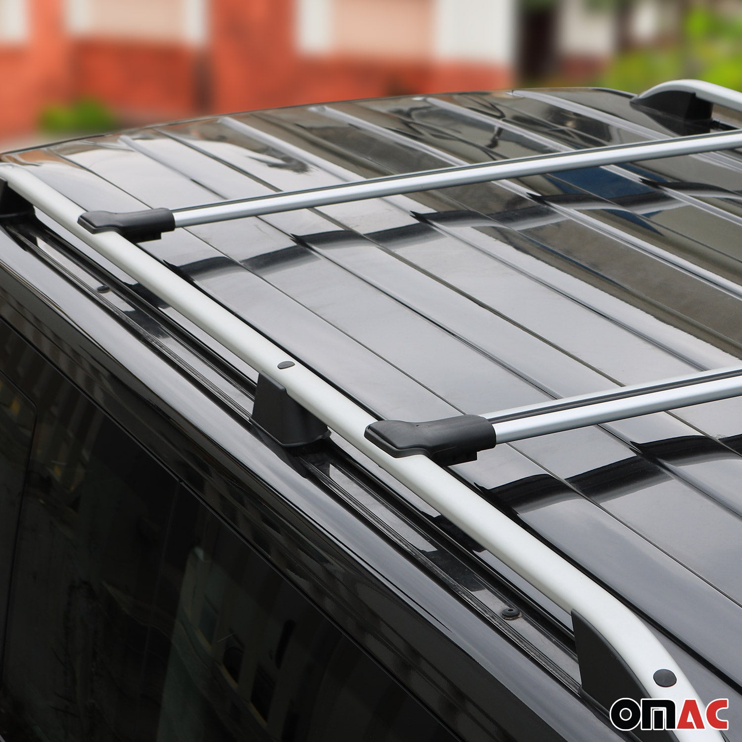 Rieles & Barras de Techo Coche para Renault Kangoo Mercedes Citan Gris Alu 4Pza