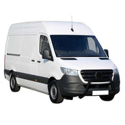 Bull Barra Frontal para Mercedes Sprinter 2018-2026 Negro Brillante Acero