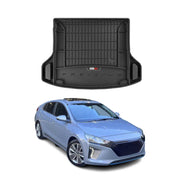 OMAC Premium Bandeja Maletero Alfombrilla para Hyundai Ioniq Hybrid 2016-2021