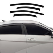 Deflectores Aire Viento para Hyundai Elantra 2020-2025 Oscuro Acrílico 4Pza