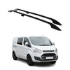 Rieles de Techo Coche para Ford Transit Tourneo Custom 2012-2024 L2 Negro Alu