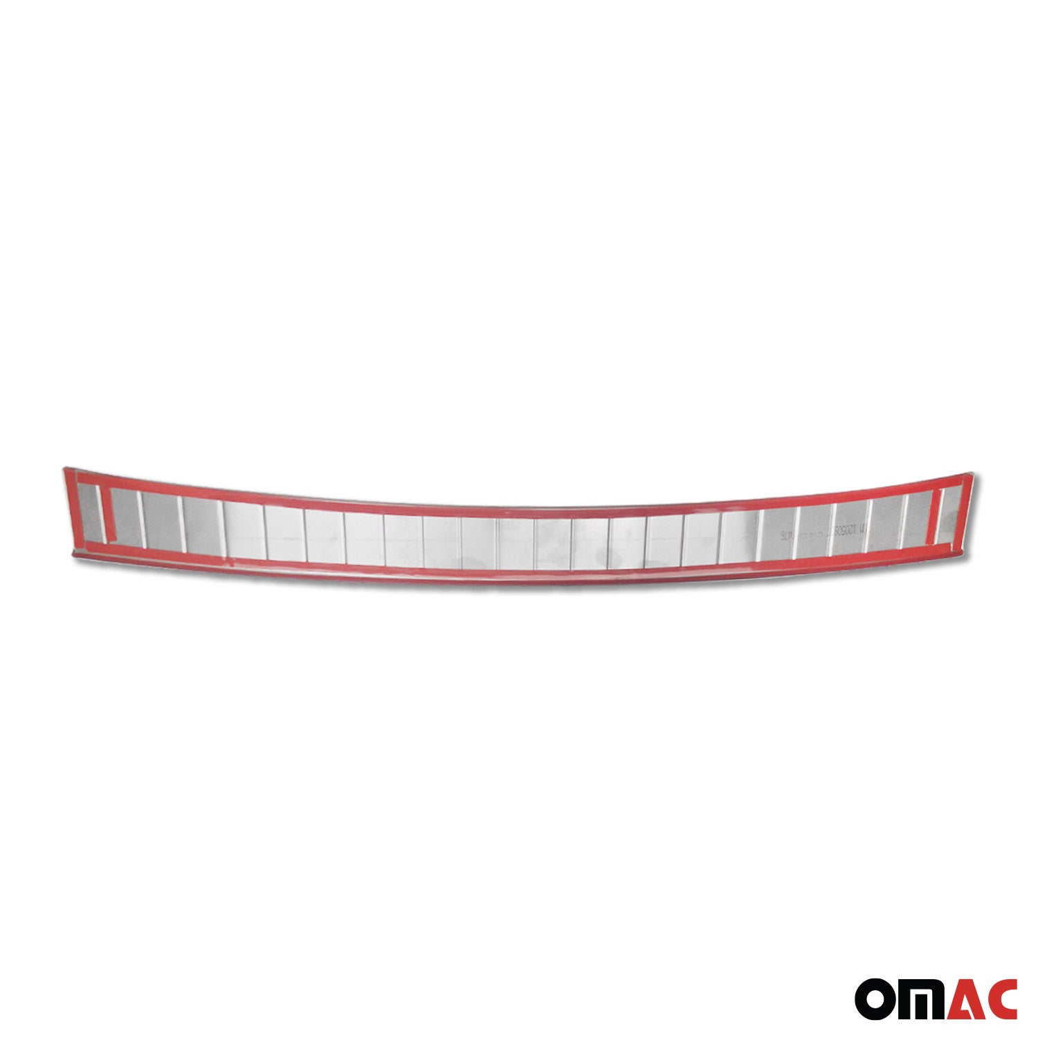 Protector de Parachoques Trasero para BMW X1 E84 2012-2015 Plata Acero Brillante
