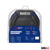 Sparco Funda de Asiento para Automóvil Universal Negro&Azul