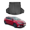 OMAC Bandeja Maletero Alfombrilla para Toyota Auris Familiar 2012-2015 Negro TPE