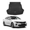 OMAC Premium Bandeja Maletero Alfombrilla para Kia Optima 2015-2020 Negro TPE