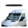 Deflector de Sol Lluvia para VW Crafter 2006-2021 Negro Brillante Acrílico 1Pza
