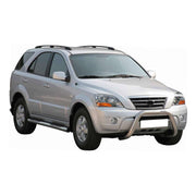 Bull Barra Frontal para Kia Sorento 2006-2009 Plata Brillante Acero 1Pza