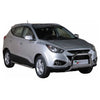 Bull Barra Frontal para Hyundai ix35 2009-2015 Plata Brillante Acero 1Pza