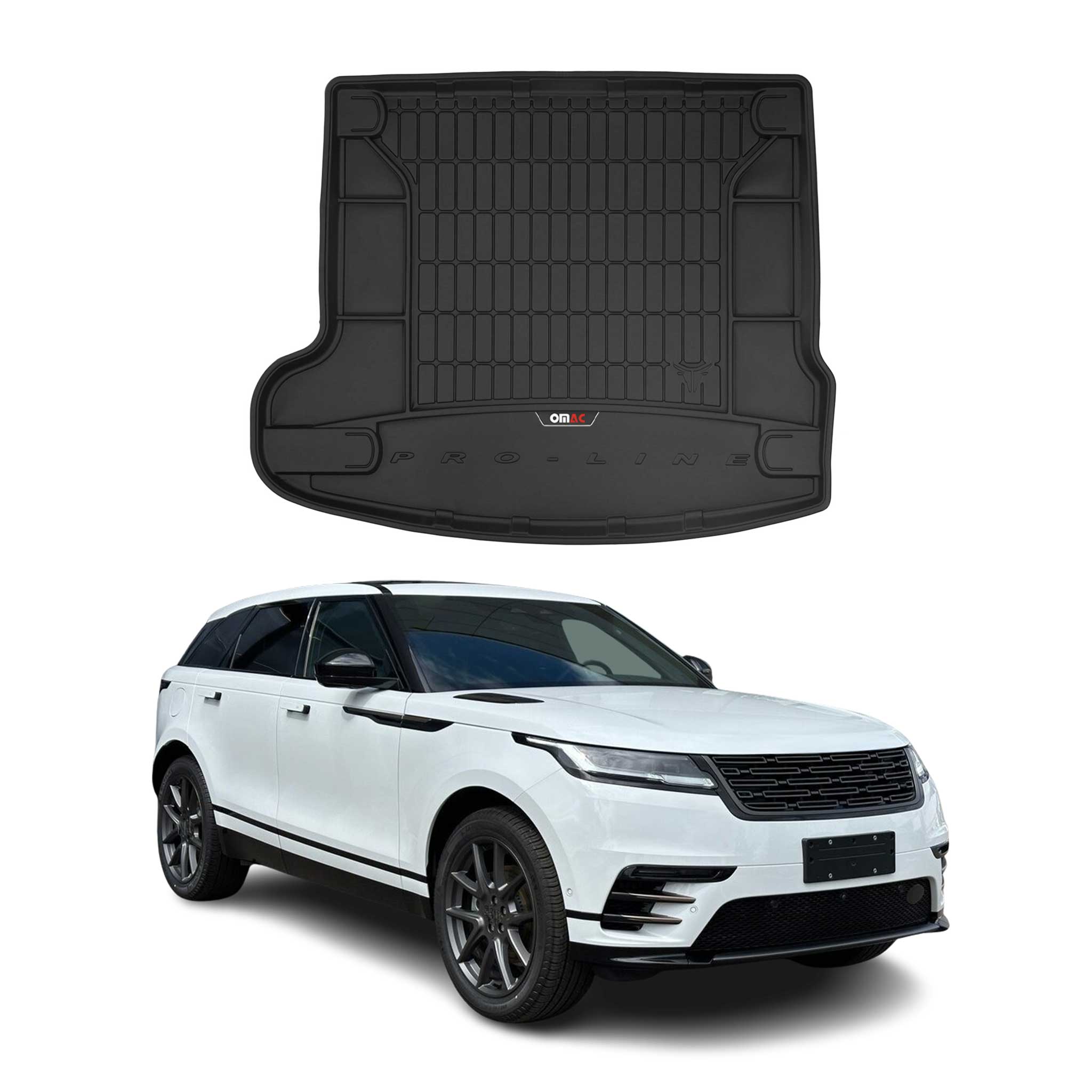 OMAC Premium Bandeja Maletero Alfombrilla para Range Rover Velar 2017-2020 TPE