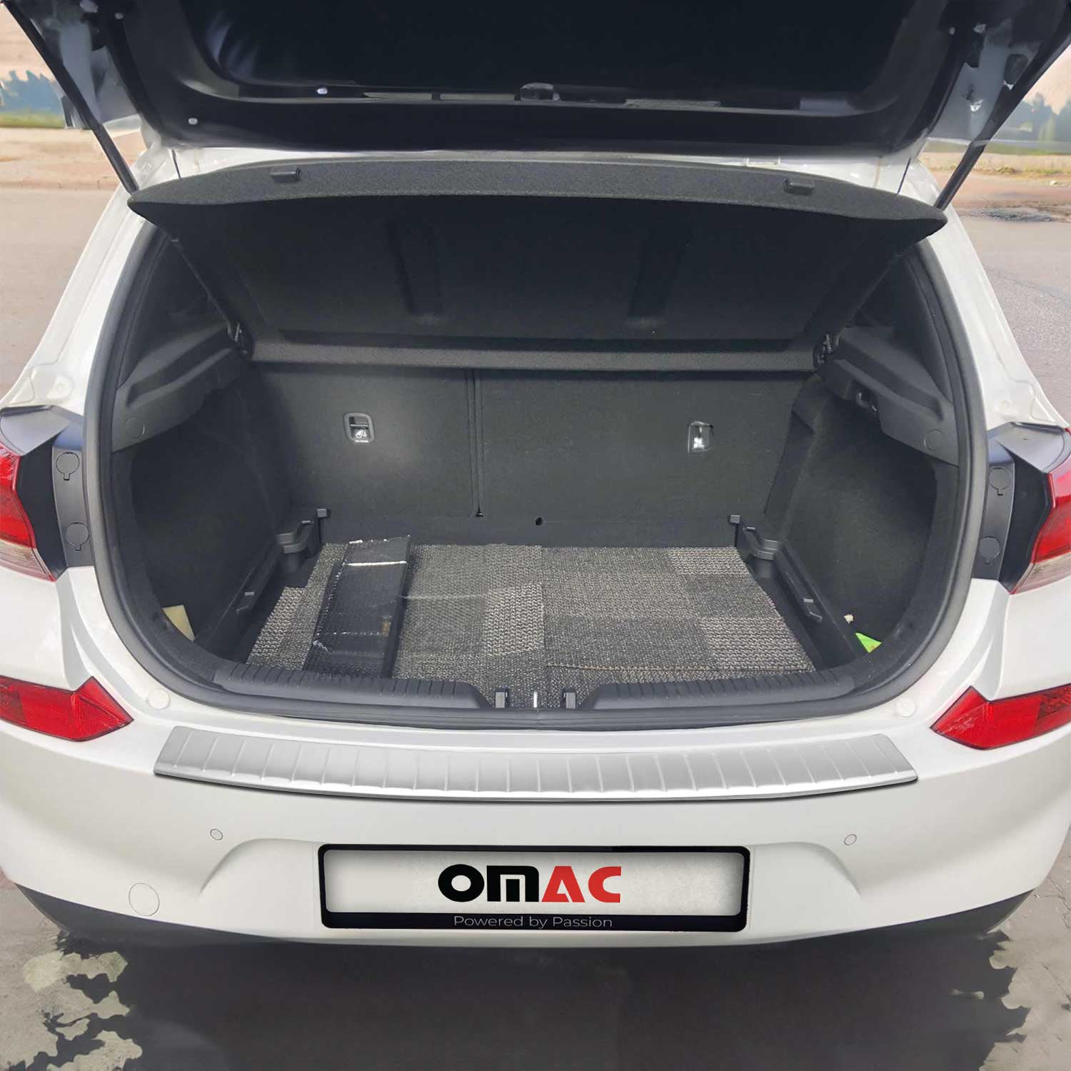 Protector Parachoques para Hyundai i30 Familiar 2012-2017 Acero cepillado