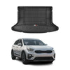 OMAC Premium Bandeja Maletero Alfombrilla para Kia Niro 2016-2022 Negro Goma TPE