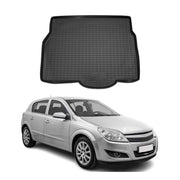 OMAC Bandeja Maletero Alfombrilla para Opel Astra 2004-2014 Negro Goma TPE 1Pza