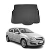 OMAC Bandeja Maletero Alfombrilla para Opel Astra 2004-2014 Negro Goma TPE 1Pza