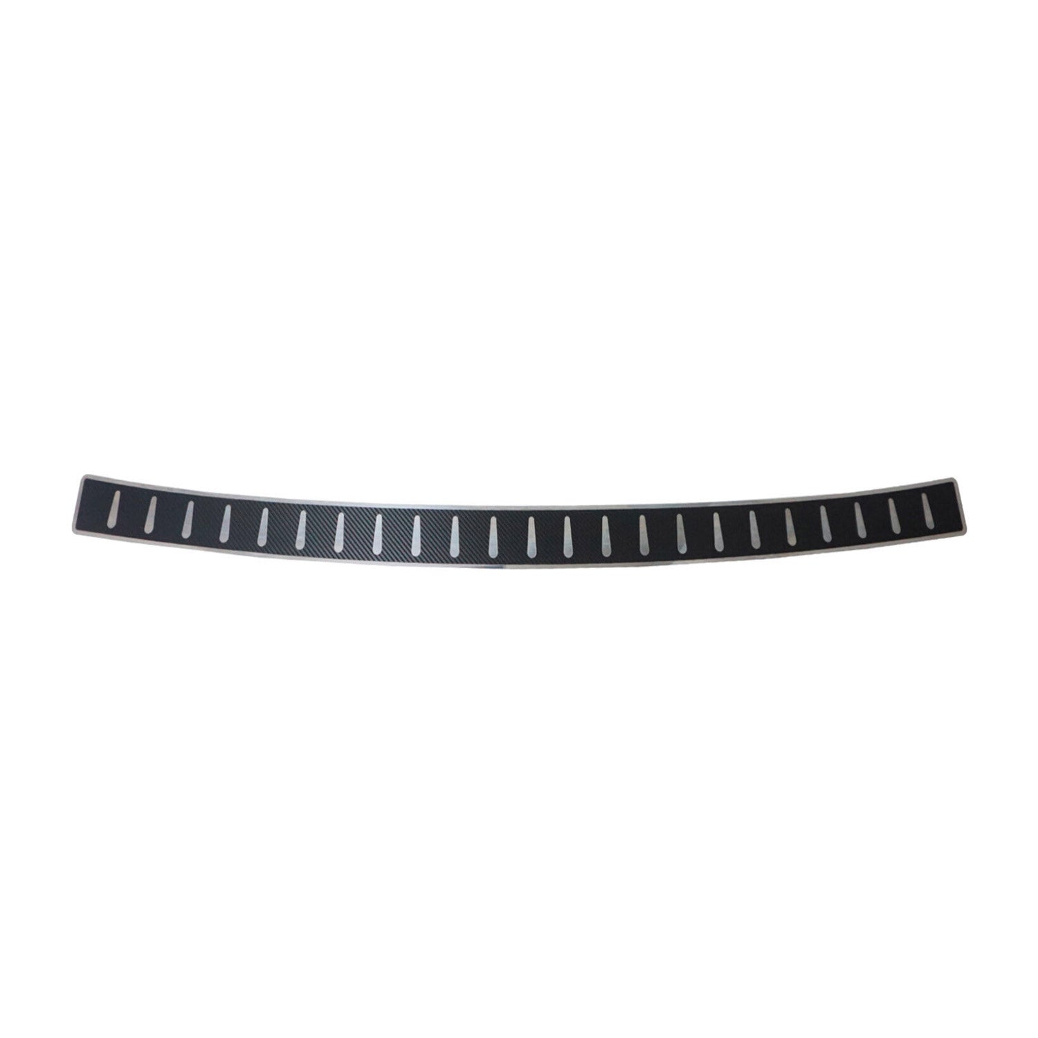 Protector Parachoques para Fiat Sedici 2006-2014 Acabado Carbono Acero