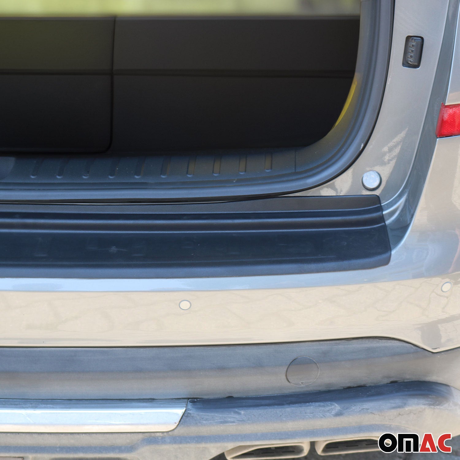 Protector de Parachoques Trasero para Hyundai Tucson 2018-2020 Negro Mate ABS