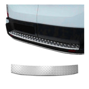 Protector Parachoques para Ford Transit 2015-2026 Puerta doble Plata Mate Alu