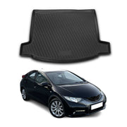 OMAC Bandeja Maletero Alfombrilla para Honda Civic IX 2011-2017 Hatchback TPE