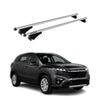 Menabo Barras de Techo Coche Baca para Suzuki SX4 S-Cross 2021-2025 Gris Alu 2x
