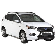 Bull Barra Frontal para Ford Kuga 2017-2019 Negro Brillante Acero