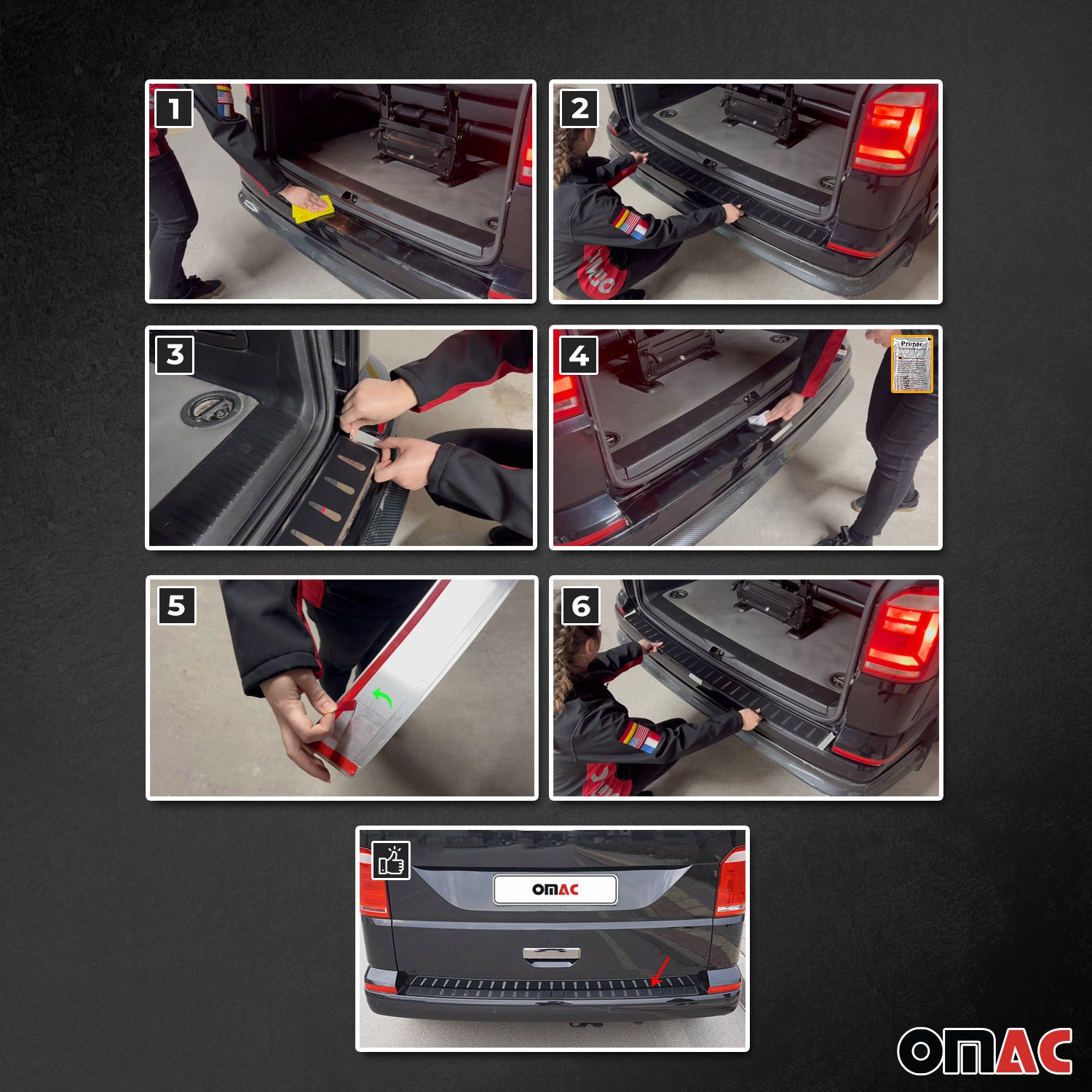 Protector Parachoques para Opel Insignia B Familiar 2017-2024 Carbono & Acero