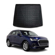 OMAC Bandeja Maletero Alfombrilla para Audi Q3 2018-2025 Negro Goma TPE 1Pza