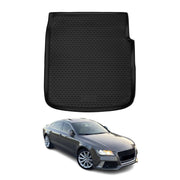 OMAC Bandeja Maletero Alfombrilla para Audi A7 C7 2010-2018 Negro Goma TPE 1Pza