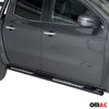 Par de Estribos Barras Laterales para Mercedes X Class 2017-2020 Negro Acero