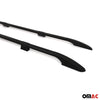 Rieles de Techo Coche para VW Caddy Maxi 3 2003-2015 L2 Largo Negro Aluminio 2x