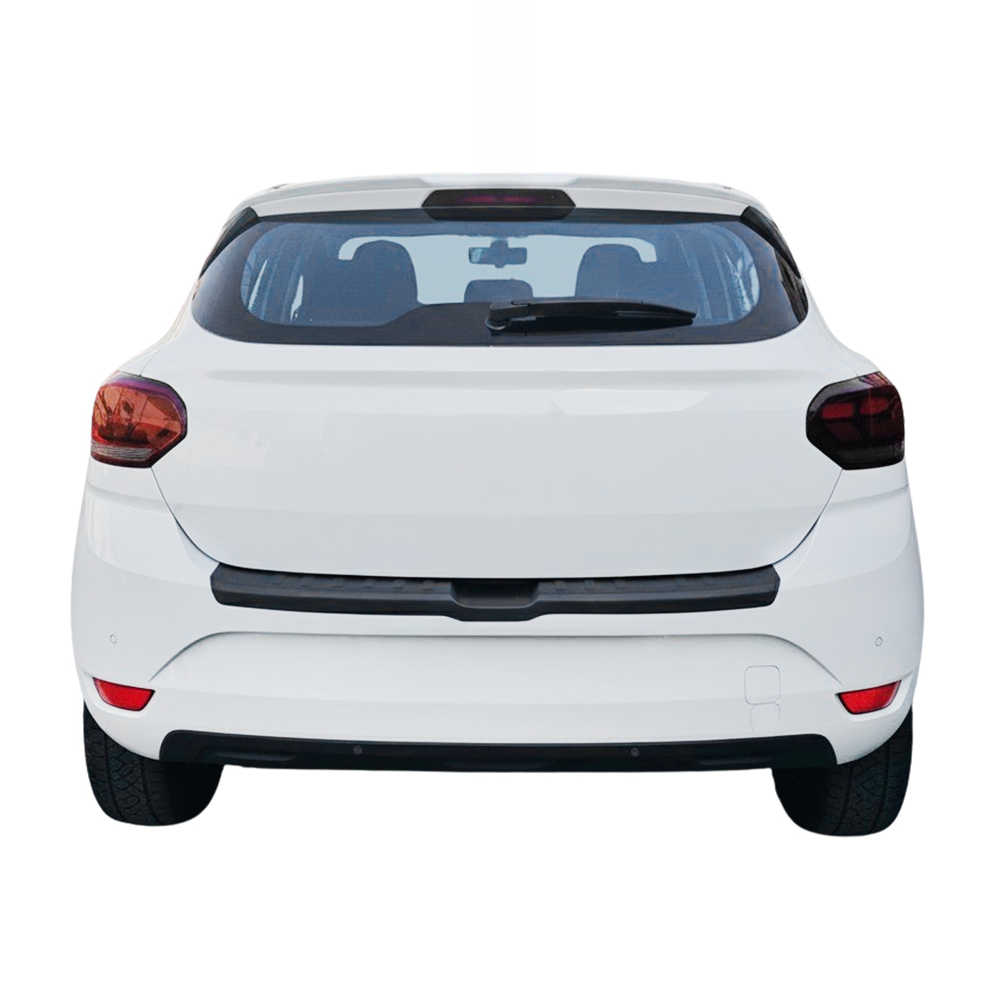 Protector de Parachoques Trasero para Dacia Sandero 2021-2025 Negro Mate ABS