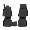 OMAC Alfombrillas De Coche para Mercedes B Class W245 2005-2011 Negro TPE 4Pza