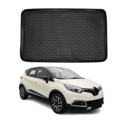 OMAC Bandeja Maletero Alfombrilla para Renault Captur 2016-2021 Oben Negro TPE