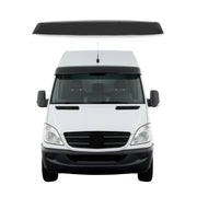 Deflector de Sol Lluvia para VW Crafter 2006-2021 Negro Brillante Acrílico 1Pza