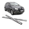 Par de Estribos Barras Laterales para Opel Antara 2007-2011 Plata Acero 2x