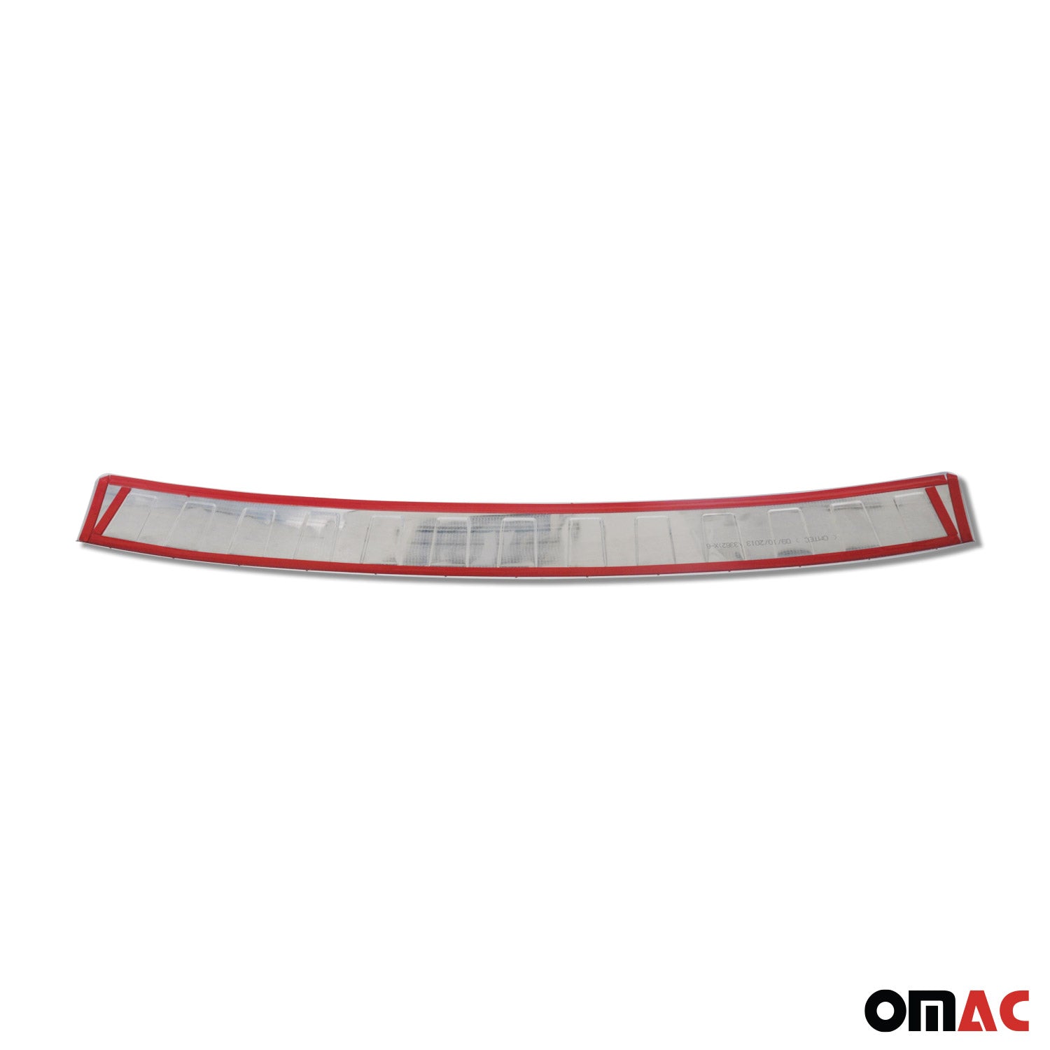 Protector de Parachoques Trasero para BMW X6 E71 2007-2014 Plata Brillante Acero