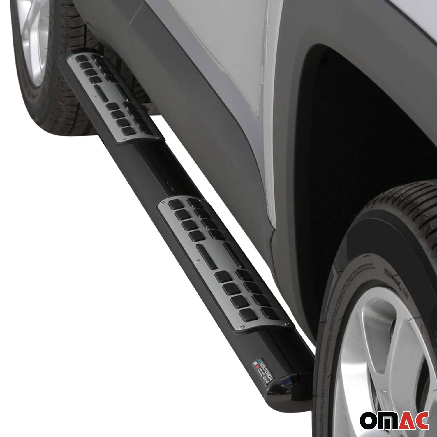 Estribos Barras Laterales para Jeep Renegade Trailhawk 2014-2017 Negro Acero