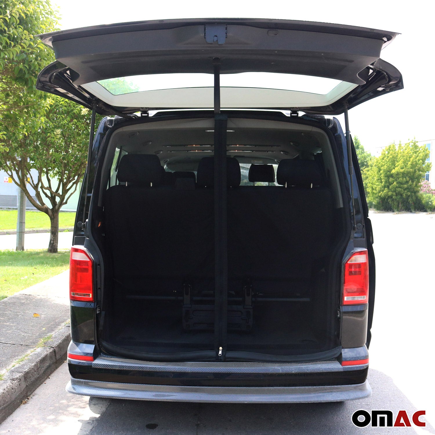 Mosquitera Magnética para Coche para VW Transporter T5 2003-2015 Negro Poliéster
