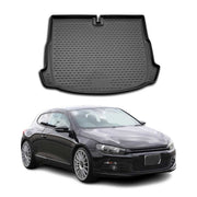 OMAC Bandeja Maletero Alfombrilla para VW Scirocco 2008-2017 Negro Goma TPE 1Pza