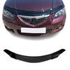Deflector de Capó para Mazda 3 2003-2009 Sedán Oscuro Brillante Acrílico