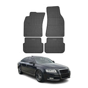 OMAC Alfombrillas De Coche para Audi A6 C6 Sedán Familiar Allroad 2004-2008 Goma
