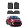 OMAC Premium Alfombrillas De Coche para Kia Picanto 2011-2017 Negro TPE Goma 3x