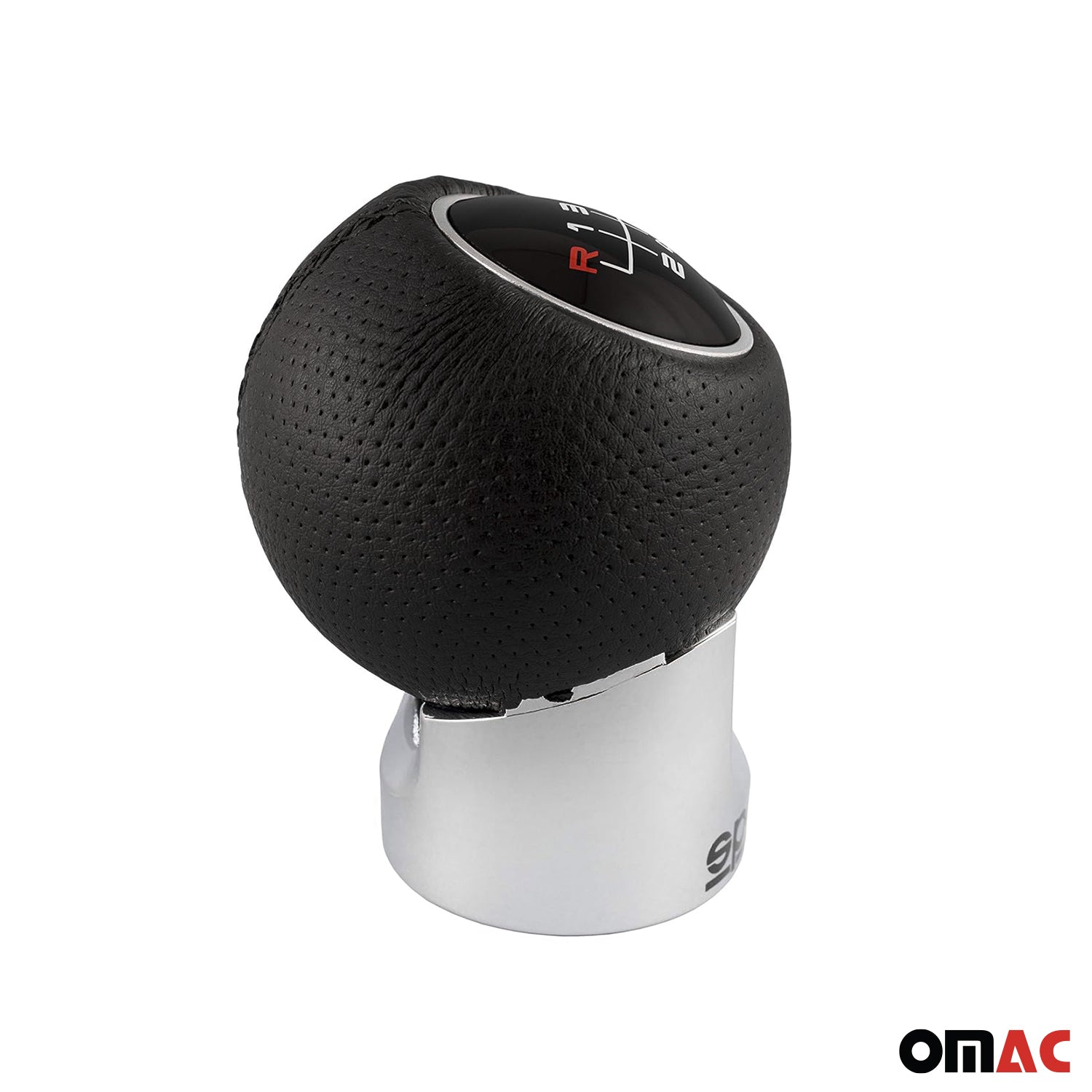 Sparco Palanca de Cambios Universal Negro cuero de pu & Aluminio